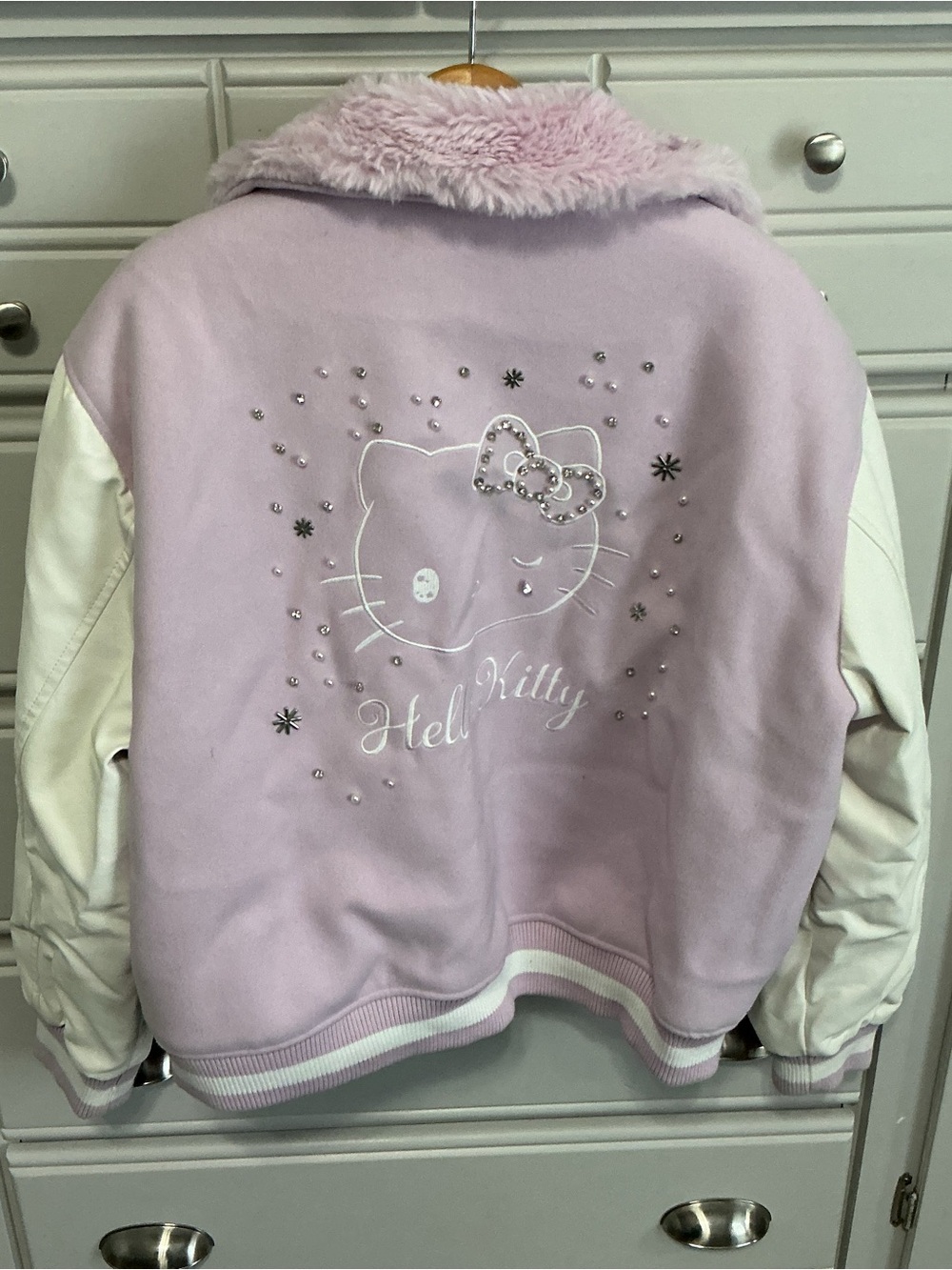 Hello Kitty And Friends X Forever 21 Plus Varsity Jacket OX